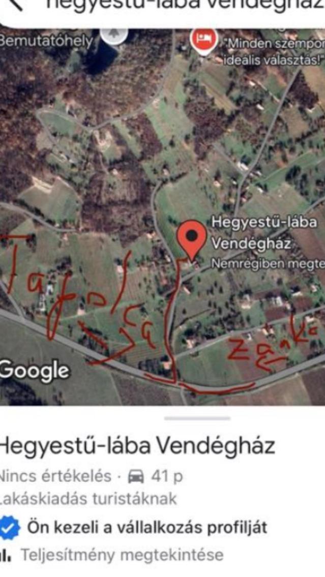 Вилла Hegyestu-Laba Vendeghaz Занка Экстерьер фото